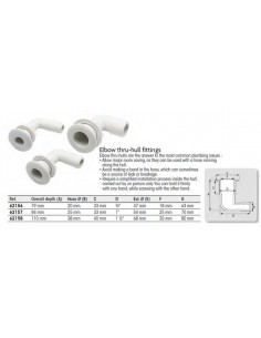 Haakse huiddoorvoer div. maten 2