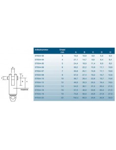 STA-LOK gaffel div. maten 2