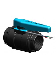 Kogelafsluiter met sensor...