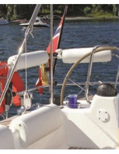 Rugleuning kuip rond met hoek  blauw of wit 2