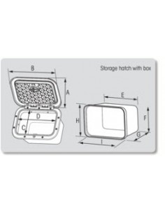Opbergluik met box  2