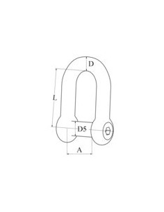 D-sluiting rvs met... 2