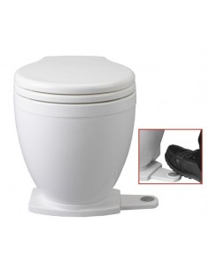 "Lite flush" Toilet type 58500 voet of paneel bediening
