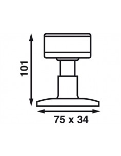 Båtsystem Navled 360° lantaarn op voet 2