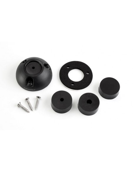 Dekdoorvoer kunststof div. maten ZWART