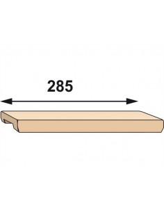 Teakhouten trede voor BUT zwemtrappen div. maten