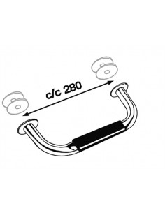 Batsystem traptrede voor aan de spiegel div.maten 2