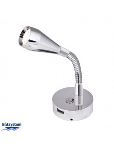 Båtsystem SX1CUSB LEIA SX1 Chroom met USB