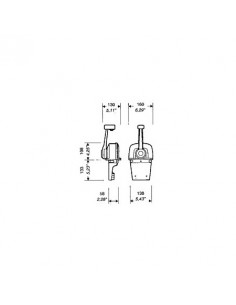 35007U/B73 1-H.BED.CHROOM/ZW.E. 2
