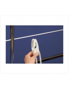 Fastfender sailing wit,zwart of navy (2 stuks) railingdraad 2