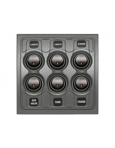 Schakelpaneel Contour 1000 6 schakelaars