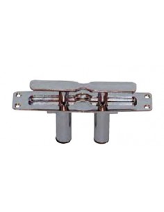 FITTABLE CHROME BRASS CLEAT 103X32MM 2