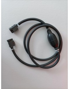 Brandstofleiding met connectoren YAMAHA en pompbal 2m  2