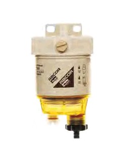 Connector voor Spin-On serie benzine/diesel 8 mm recht