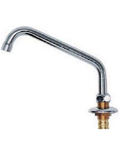 SWIVELLING SPOUT CHR.BR D15 MM
