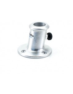 Vlaggenstokhouder 10° alu. div.modellen