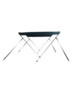 Bimini top DeLuxe 2 boog zwart of navy