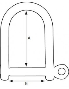 Gegalvaniseerde stalen harp-sluiting diverse maten 2
