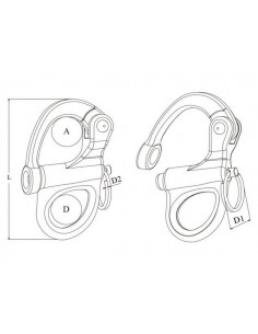 Snapsluiting-vast oog div.modellen 2