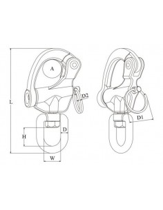 Snapsluitingen Warteloog div.modellen 2