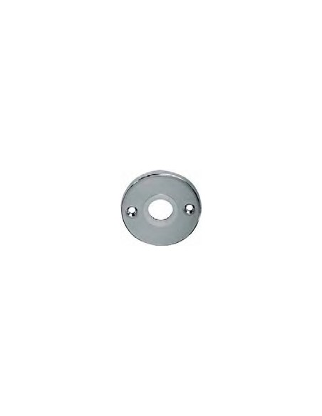 ROUND CHR.BR PLATE 45MM HOLE 13