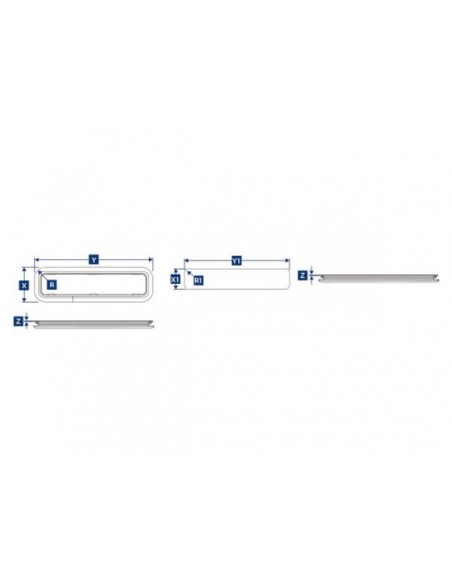 Flyscreens voor standard portlight div.modellen