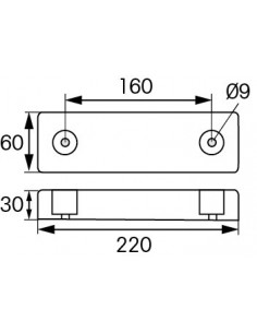 Trimvlakken Super America anode 2,8 kg 2
