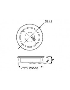 LED12/14/18DLLTD inbouw plafonnières div.modellen 2