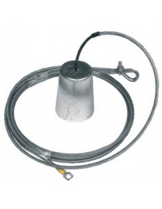 Anode om op te hangen magnesium 1 kg 4 mtr