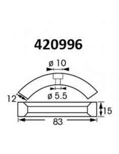 Schroef anode (3 delig) Volvo 0,180 kg 2