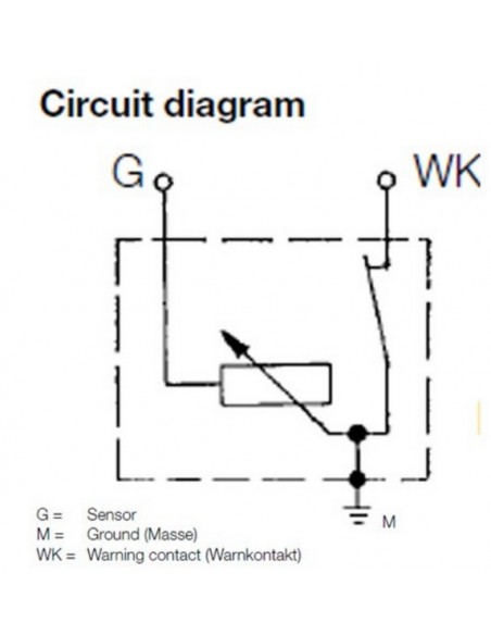 360-081-030-075C VDO Drukgever M14x1,5/10/5,0 + wc