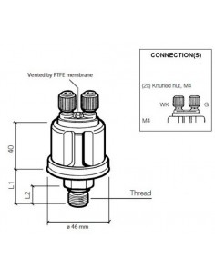 Drukgever M10x1/10/0,5  2