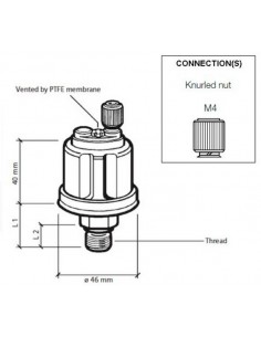Drukgever 5Bar (E/Ret)M14 2