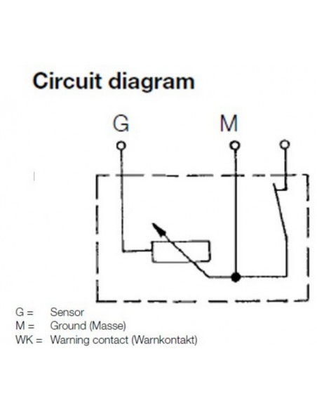 360-081-064-001C VDO Drukgever 5Bar mv WC0.25 M18 x 1.5