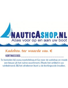 Nauticashop kadobon 2