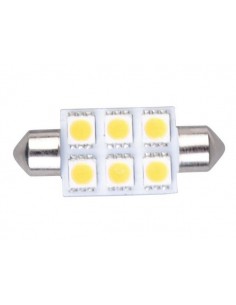 6xSMD-Buis LED 6 FESTOON 10-30V 37MM