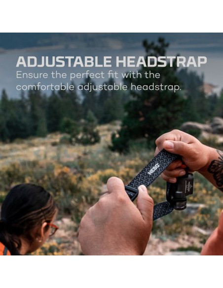 Hoofdlamp Transend 1500 oplaadbaar