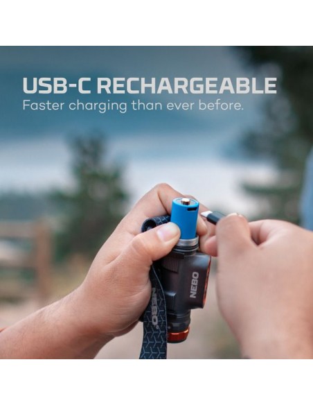 Hoofdlamp Transend 1500 oplaadbaar