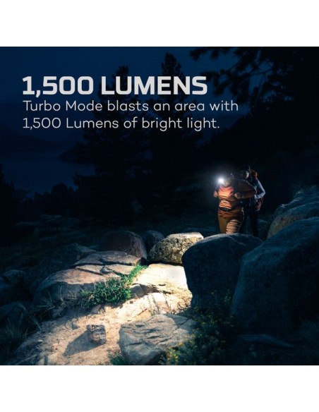 Hoofdlamp Transend 1500 oplaadbaar