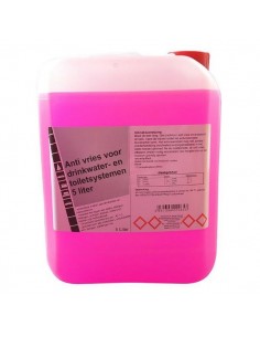 Antivries tot -45° voor drinkwater en toiletsystemen 5 ltr