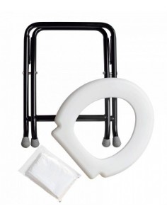 Opvouwbaar toilet wit 2