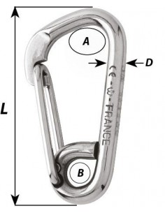 Meerhaak RVS 12x170 mm 2