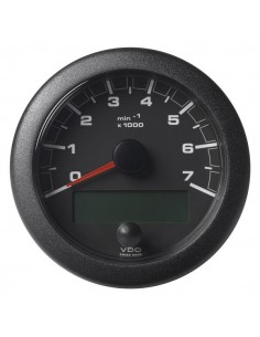 VDO OCL Toerenteller 7.000 RPM 85mm Zwart
