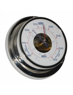 Barometer RVS inclusief wandophanging Ø97 mm