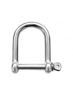 D-sluiting rvs breed 