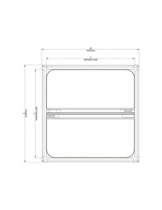 Geplisseerde zonwering 2