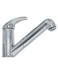 Mengkraan met douchekop 1m slang