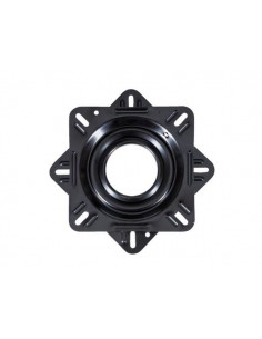 DRAAIPLATEAU ZONDER LOCK GECOAT ZWART