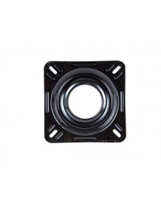 DRAAIPLATEAU ZONDER LOCK GECOAT ZWART 2