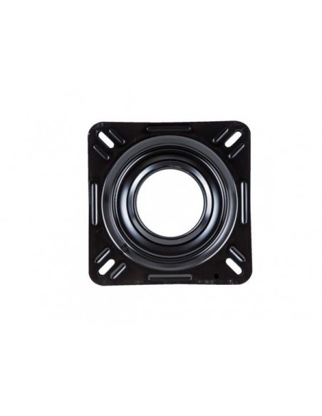 DRAAIPLATEAU ZONDER LOCK GECOAT ZWART